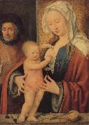 Joos van cleve Holy Family oil painting on canvas